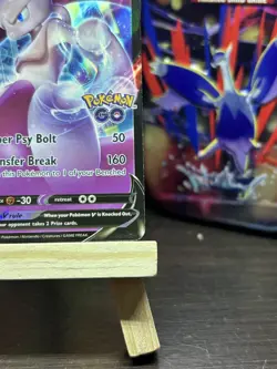 Pokemon - Mewtwo V - SWSH223 - Pokemon Go - Black Star Promo - Image 5
