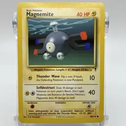 Magnemite Non-Holo Common 80/110 Pokemon TCG Legendary Collection LP - Image 1