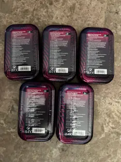 Pokemon Mega Hero’s Mini Tin Lot Of 5 Factory Sealed (10-packs) - Image 4