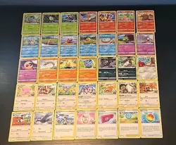 Pokemon Go TCG Set Partially Complete Uncommon Common Bulbasaur Charmander 078 - Image 1