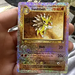 Pokemon Sandslash Legendary Collection Reverse Holo Card 62/110 MINT ! - Image 1
