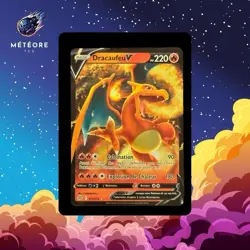 Carte Pokemon DRACAUFEU V 017/172 Epee et Bouclier Stars Etincelantes FR - Image 1