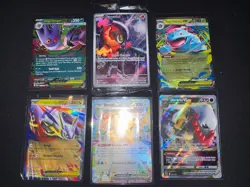Pokemon TCG Phantasmal Flames Promo Card SEALED + 5 More Near Mint Cards - Image 1