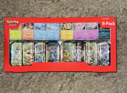 Pokemon TCG: Prismatic Evolutions Costco Mini Tins 8 Pack - New & Sealed - Image 2