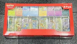 Pokemon TCG: Prismatic Evolutions Costco Mini Tins 8 Pack - New & Sealed - Image 4