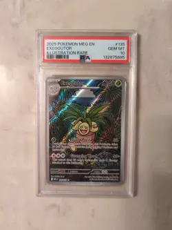 2025 POKEMON MEG EN-MEGA EVOLUTION ILLUSTRATION RARE #135 EXEGGUTOR PSA 10 - Image 3