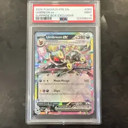 Pokemon Prismatic Evolutions Surprise Box Exclusive Umbreon ex 60/131 PSA MINT 9 - Image 1