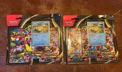 2x Pokemon TCG: Mega Evolution 3-Pack Blister - Psyduck Promo - sealed lot of 2 - Image 1