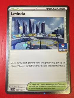 Pokemon Asia Exclusive Levincia Gym Promo Stamped 150/159 - Image 1