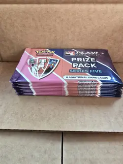 10 Packs of Play! Pokemon Prize Pack Series 5 Sealed with Free Shipping - Image 1