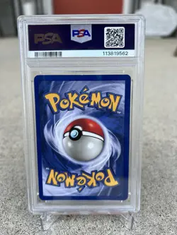 Pokemon TCG Machamp Holo Rare 1st Edition Base Set 8/102 PSA 6 - Image 4