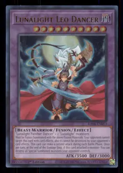 Yugioh Lunalight Leo Dancer (UR) #RA04-EN053 Ultra Rare NM - Image 1