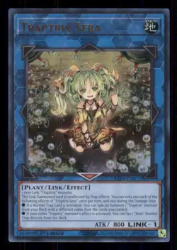 Yugioh Traptrix Sera (UR) #RA04-EN075 Quarter Century Stampede Ultra Rare NM - Image 1