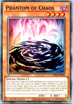 Phantom of Chaos - SDSA-EN006 - Common - 1st Edition - Yugioh - Image 1