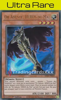 Yu-Gi-Oh! Or Aduste, HEROS du Mal : UR RA04-FR029 - Image 1