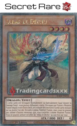 Yu-Gi-Oh! Albaz le Dechu : QCSE RA04-FR034 - Image 1
