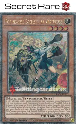 Yu-Gi-Oh! Formidable Ecclesia, la Vertueuse : QCSE RA04-FR039 - Image 1
