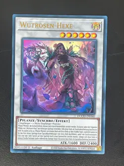 Wutrosen-Hexe DOOD-DE040 Ultra Rare Deutsch NM Yugioh - Image 1