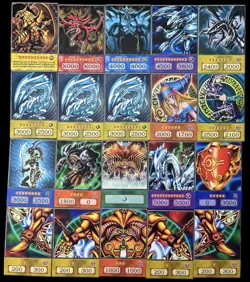 Yugioh Anime Card Set- Legendary (Exodia, Blue Eyes, Dark Magician, God Cards. - Image 2