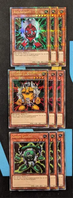 Gadget Deck Core 9 Card Bundle MP24 Quarter Century Secret Rare YuGiOh - Image 1