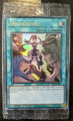 YuGiOh Arrivalrivals Ultra Rare LART-EN027 Lost Art Promo Sealed - Image 1