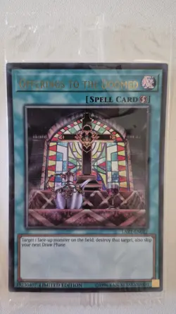 YuGiOh Offerings to the Doomed Ultra Rare LART-EN017 Lost Art Promo Sealed - Image 1