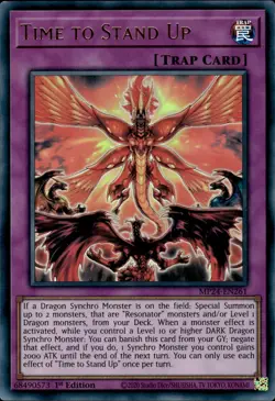 Time To Stand Up - Ultra Rare 1st Edition MP24-EN261 - NM - YuGiOh - Image 1