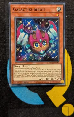 PHHY-EN003 Galactikuriboh Super Rare 1st Edition YuGiOh Card - Image 1
