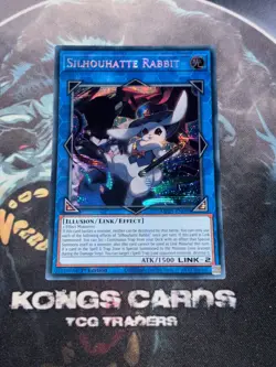 Yu-Gi-Oh MP25-EN090 "Silhouhatte Rabbit" Prismatic Secret Rare - Image 1