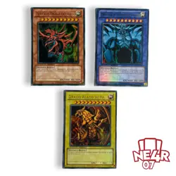 Yu-Gi-Oh Le 3 Divinita Egizie Drago Alato di Ra Obelisk Slifer Ultra Rare Yugioh - Image 1