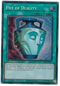 Pot of Duality x1 RA02-EN057 Super Rare Yugioh - Image 1