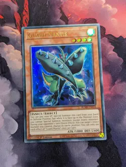 YUGIOH BLMR-EN034 Guard Mantis Ultra Rare 1st Edition NM - Image 1