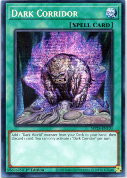 Dark Corridor - MP24-EN103 - Prismatic Secret Rare 1st Edition Yugioh - Image 1