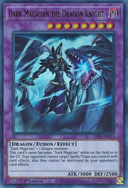 Dark Magician the Dragon Knight - GFP2-EN125 - Ultra Rare - 1st Edition Yugioh - Image 1