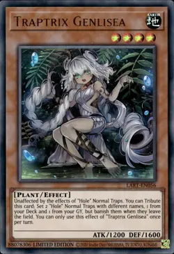 Traptrix Genlisea - Ultra Rare Limited Edition LART-EN056 - NM - YuGiOh - Image 1