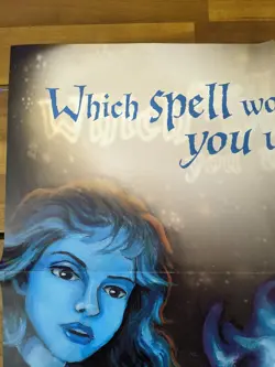 Harry Potter Trading Card Game Wizards Of The Coast Retailer Poster 22" X 27 3/4 - Image 2