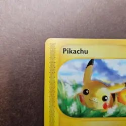 Pikachu 124/165 Pokemon Expedition Base Set Card - LP - Image 2