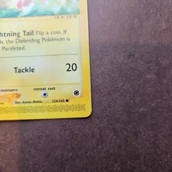 Pikachu 124/165 Pokemon Expedition Base Set Card - LP - Image 5