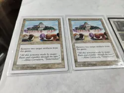 (3x) MTG Dust to Dust LP/MP 5th Edition Vintage Magic Card - Image 2