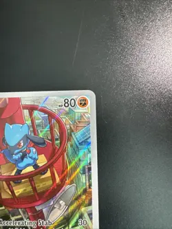 Pokemon TCG Riolu Illustration Rare Card 010 Promo - Image 3
