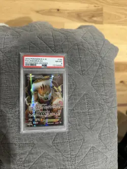 Pokemon Landorus EX Full Art Holo Card 144/149 Boundaries Crossed PSA 8 - Image 2
