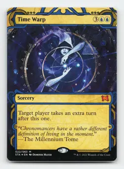 Time Warp (Foil Etched) Strixhaven: Mystical Archives Magic The Gathering Card - Image 1