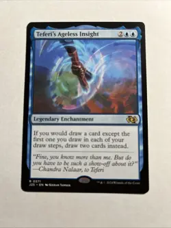Teferi's Ageless Insight - Foundations Jumpstart MTG Plus Bonus Card!!! - Image 1
