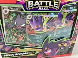 Pokemon TCG Mega Battle Deck (Mega Gengar ex) NEW SEALED! 60-Card Deck, Promo - Image 2