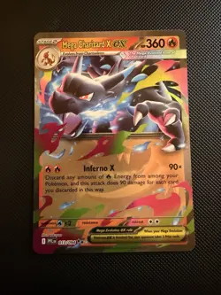 Mega Charizard X Ex 013 Phantasmal Flames Double Rare Pokemon Card - Image 1