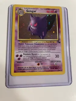 Pokemon Italian unlimited edition Gengar Fossil set (card number 5/62) - Image 3
