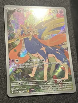 POKEMON CARD 2025 ZACIAN FULL ART IR 100/94 MEGA EVOLUTION PHANTASMAL FLAMES - Image 2
