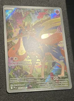 POKEMON CARD 2025 ZACIAN FULL ART IR 100/94 MEGA EVOLUTION PHANTASMAL FLAMES - Image 3