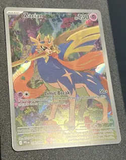 POKEMON CARD 2025 ZACIAN FULL ART IR 100/94 MEGA EVOLUTION PHANTASMAL FLAMES - Image 4