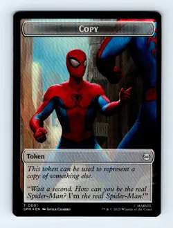 #4 / 1 2025 Marvel's Spider-Man Human Citizen / Copy Token FOIL - Image 2